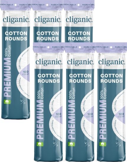 Cliganic Premium Cotton Rounds
